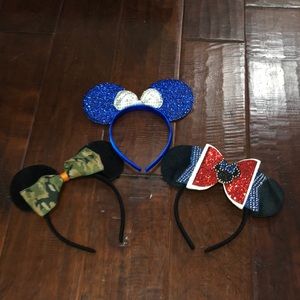 Customized Micky mouse ears, bundle